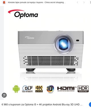 Proyector Optoma I5(UHL55) 4K UHD