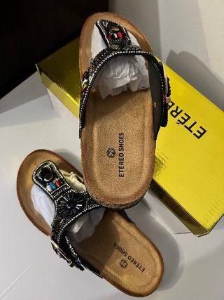 Sandalias Etereo Shoes con pedrería