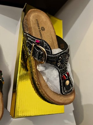 Sandalias Etereo Shoes con pedrería