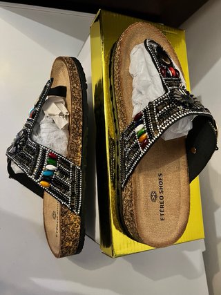 Sandalias Etereo Shoes con pedrería