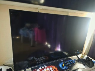 Televisor Negro y Gris 50 pulgadas