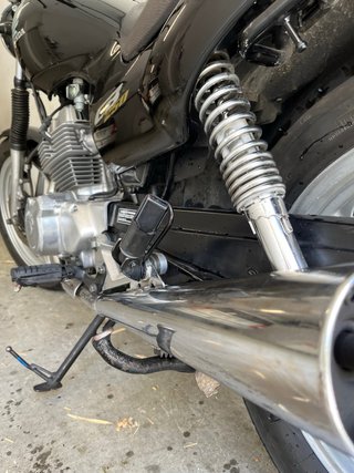 Honda CB250 Two Fifty Negra