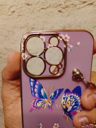 Funda iPhone 14 Pro Mariposas y Flores
