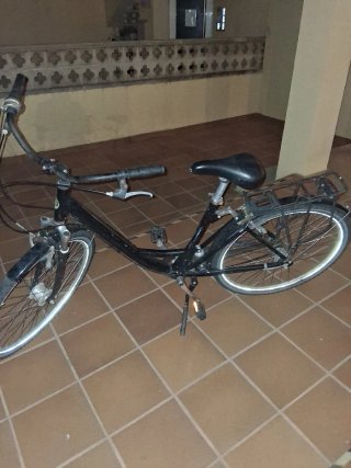 Bicicleta negra