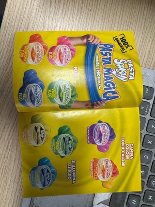 Barattolino Pasta Magica Squishy
