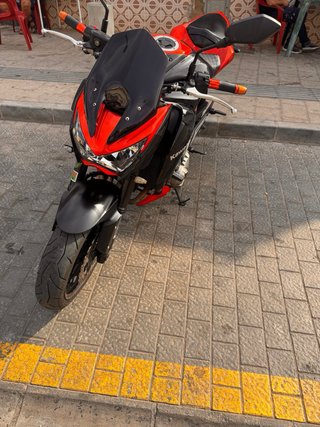 Kawasaki Z800 Negra/Naranja