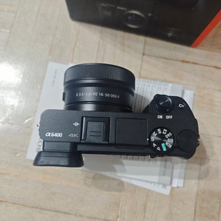 Sony A6400 + Lente 16-50 + 55-210