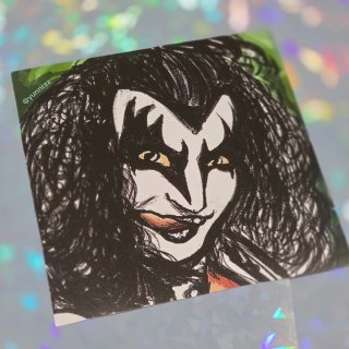 Impresión de Gene Simmons Kiss