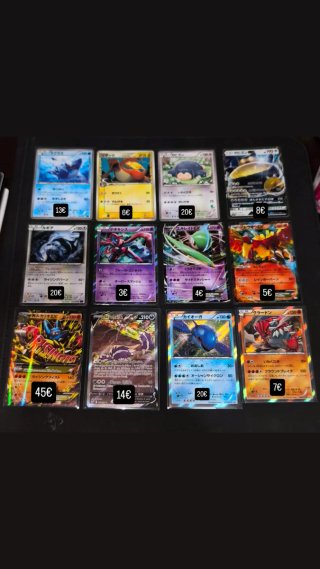 Lote Cartas Pokémon