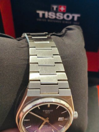 Reloj Tissot PRX Powermatic 80 Azul Degradado
