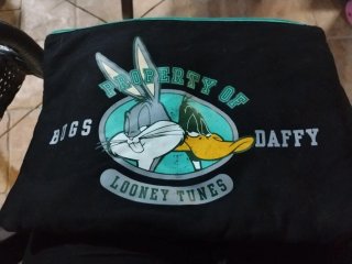 Cartera Looney Tunes Bugs Bunny y Daffy Duck