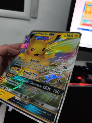Carta Jumbo Pikachu GX Promo SM232