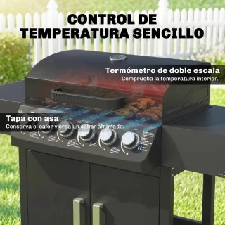 Barbacoa de gas