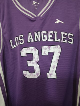 Camiseta Morada Los Angeles 37 Original