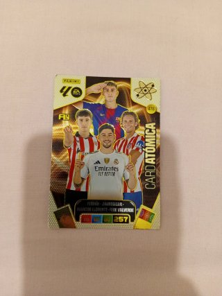 Carta Panini Adrenalyn XL Carvajal Balón de Oro
