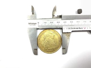 moneda oro 22k