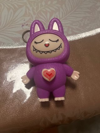 Peluche Morado con Corazón