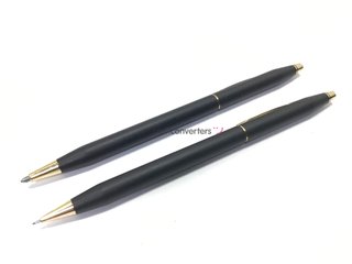 boligrafo cross boligrafo + portaminas laca negra
