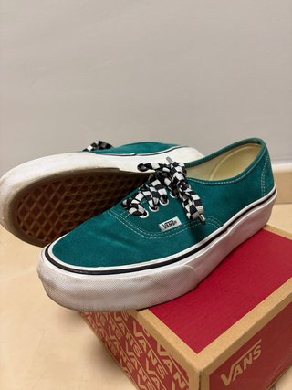 Zapatillas Vans Teal Checkerboard