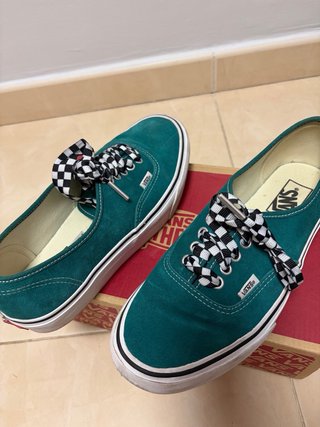 Zapatillas Vans Teal Checkerboard