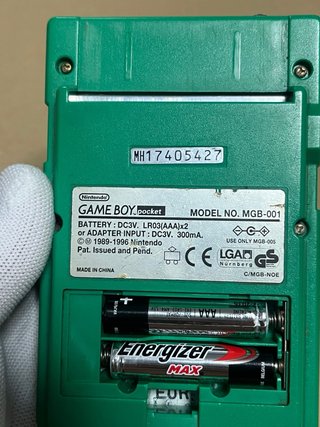 Nintendo Game Boy Pocket Verde