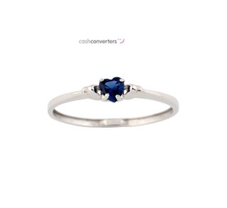anillo oro 18k con piedra con circonita