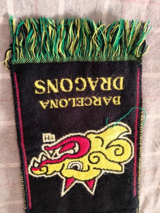 Bufanda Barcelona Dragons NFL Europa Vintage