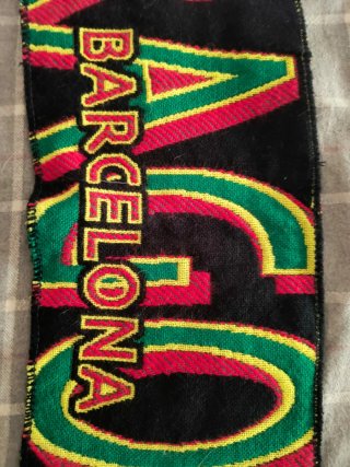 Bufanda Barcelona Dragons NFL Europa Vintage