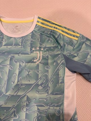 Maglietta da calcio Adidas Verde/Blu