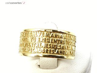 anillo oro 18k