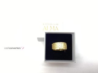 anillo oro 18k