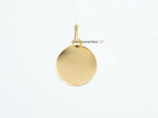 colgante oro 18k