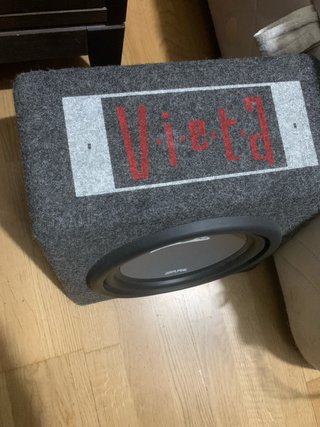 Alpine power amplifier MRP-F250 , subwoofer vieta