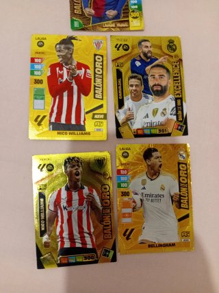Cartas Adrenalyn XL Panini Balón de Oro