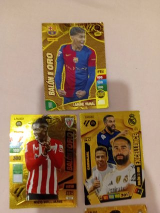 Cartas Adrenalyn XL Panini Balón de Oro