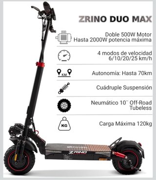 Patinete Eléctrico ZWHEEL