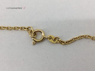 cadena oro 18k 31cm