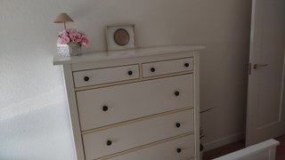 Cómoda Ikea Hemnes 6 cajones blanca