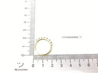 anillo oro 18k con piedra con diamante