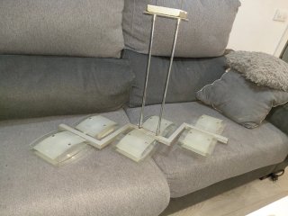 Lámpara de techo LED moderna