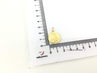 medalla oro 18k