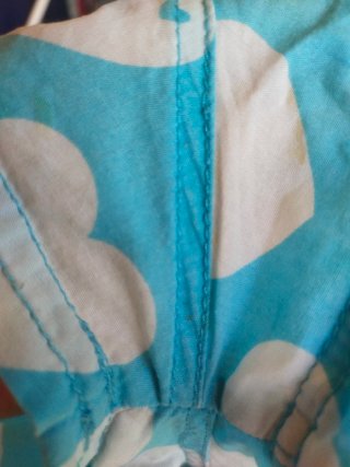 Mini Short Boxer Pijama Corazones Azul Cielo Oysho