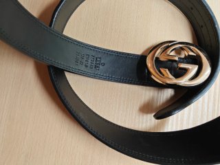 Cinturón Gucci Web Interlocking G