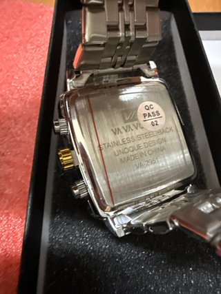 Reloj VA VA VOOM Cronógrafo Cuadrado