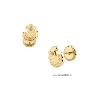 pendientes oro 18k