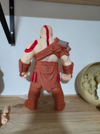 Figura de Kratos  Impresa 3D