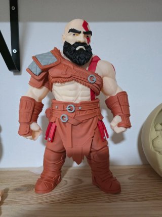 Figura de Kratos  Impresa 3D