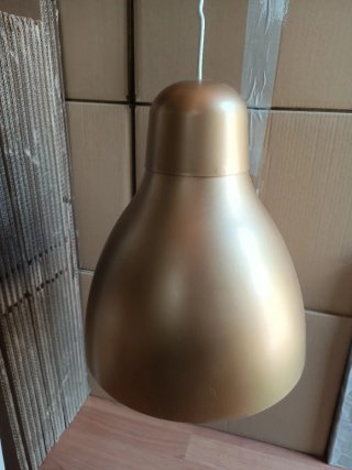 Lámpara colgante dorada