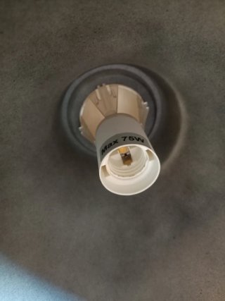 Lámpara colgante dorada