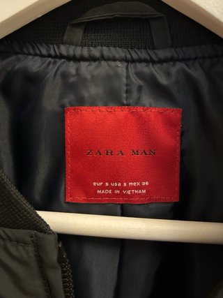 Chaqueta Zara Bomber Hombre Talla S